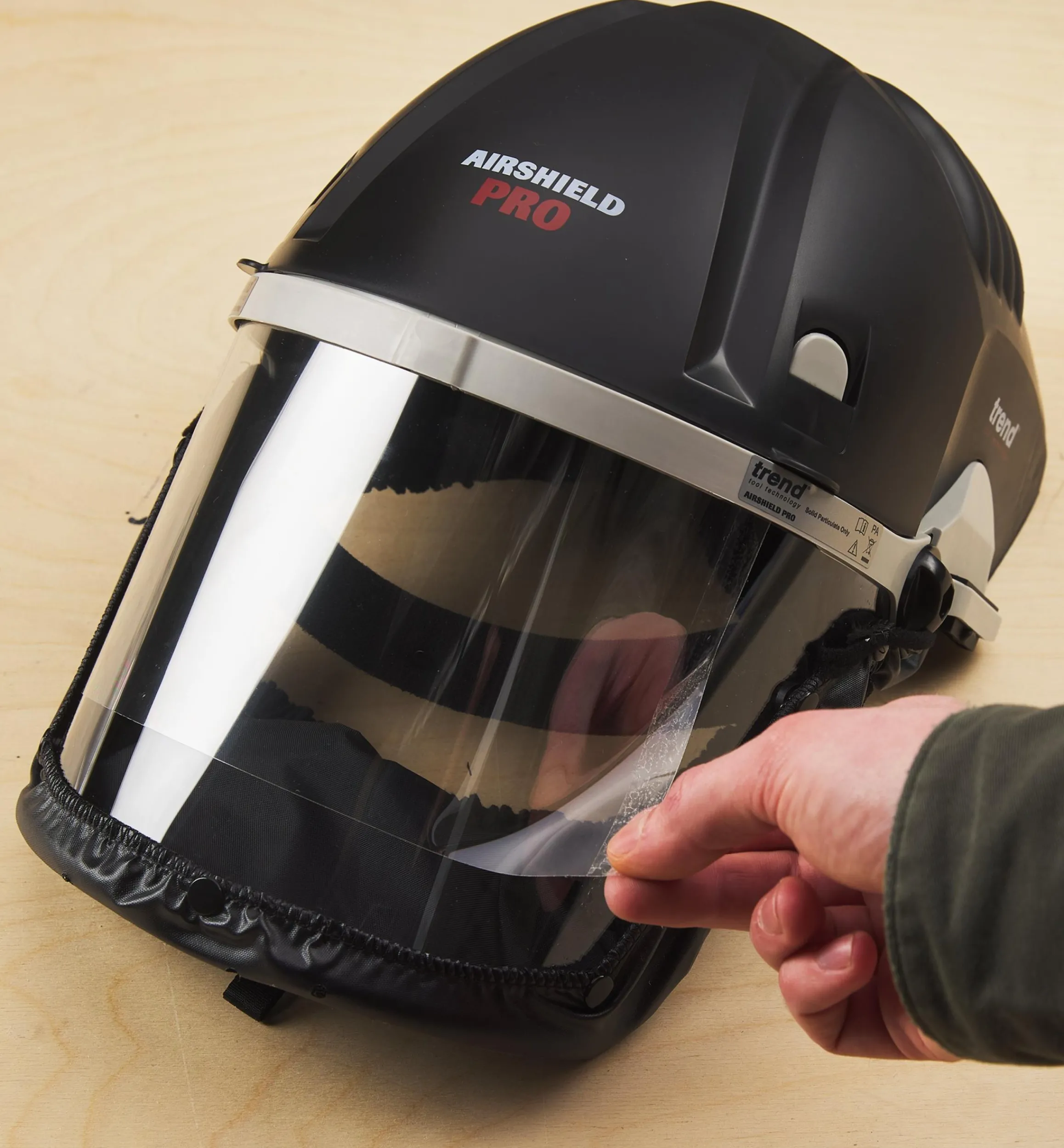 Lee Valley Safety Gear>Replacement Visor Overlays For Trend Airshield Pro Full-Face Shield