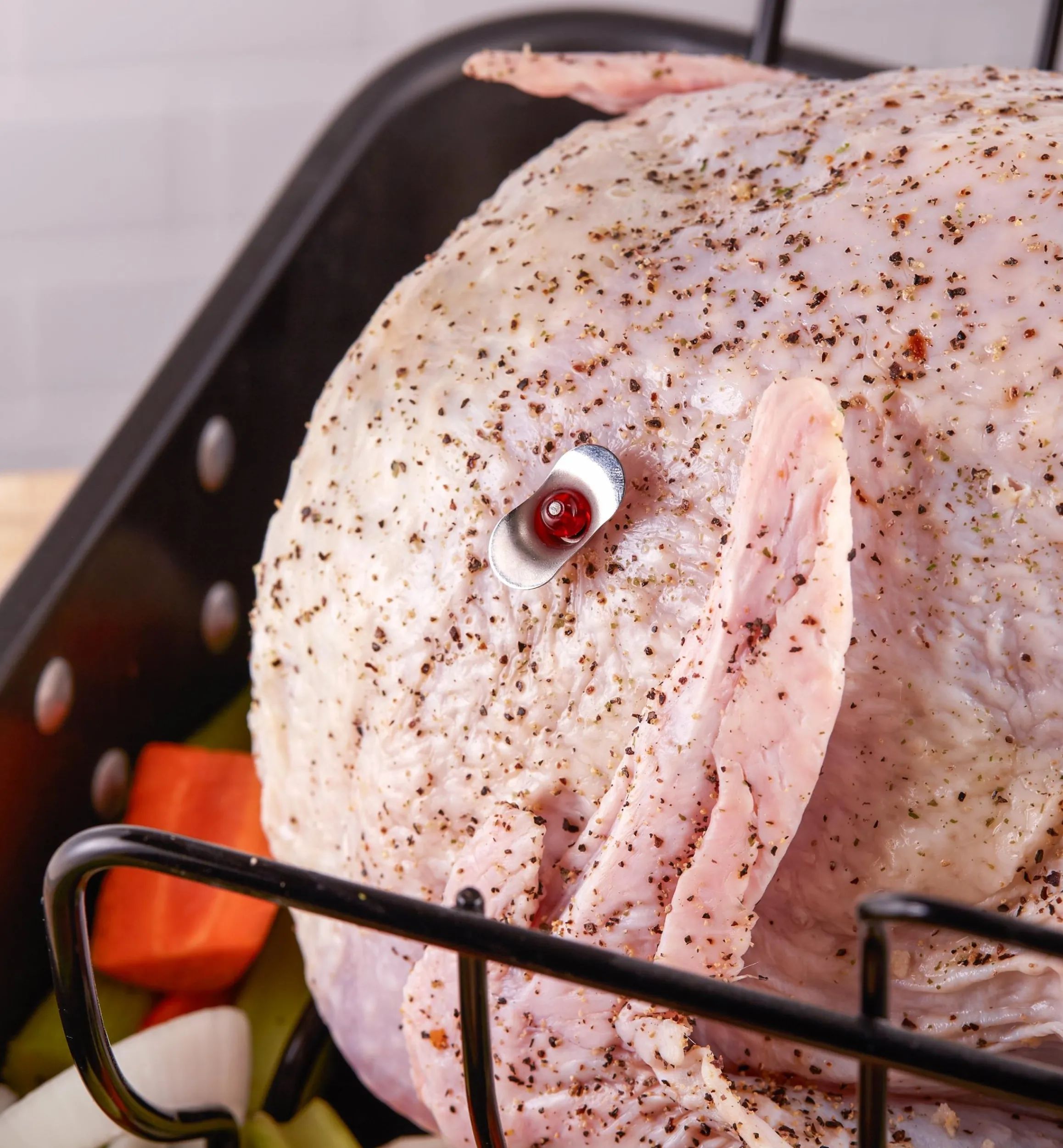 Lee Valley Thermometers>Reusable Pop-Up Turkey Timers