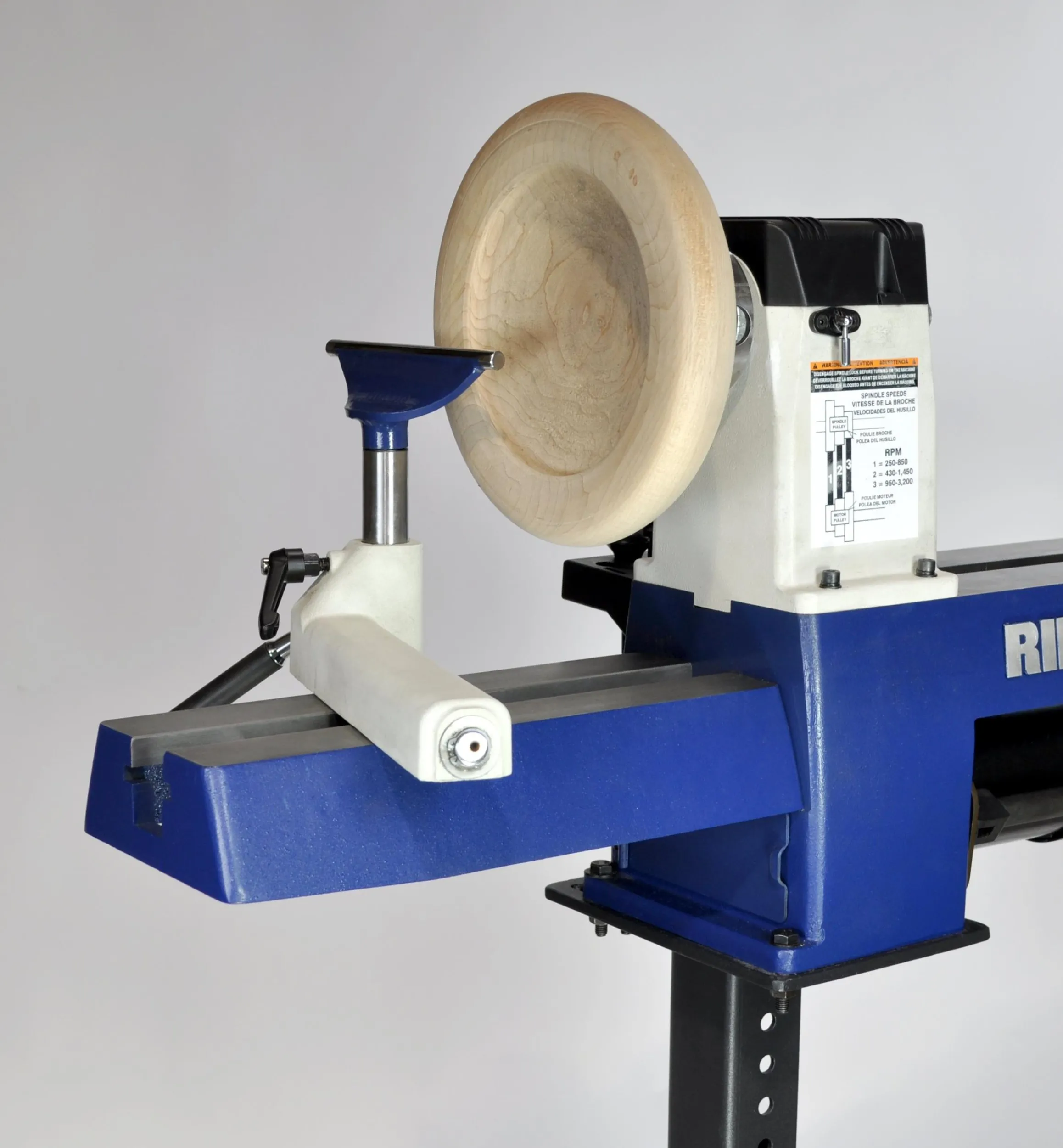 Lee Valley Power Tools>Rikon 12" × 16 1/2" Midi Lathe (70-150VSR)