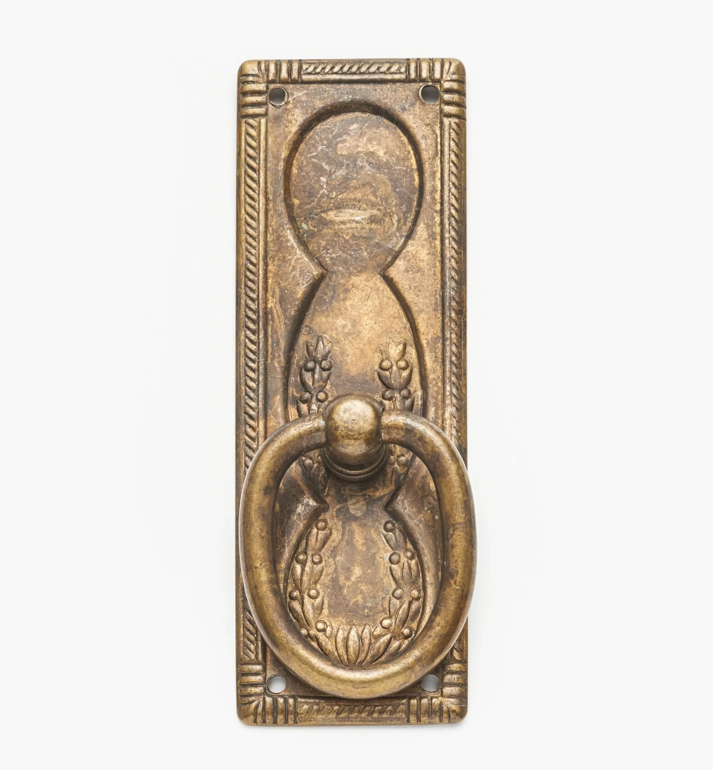 Lee Valley Pulls>Rope-Edged Vertical Plate Pulls