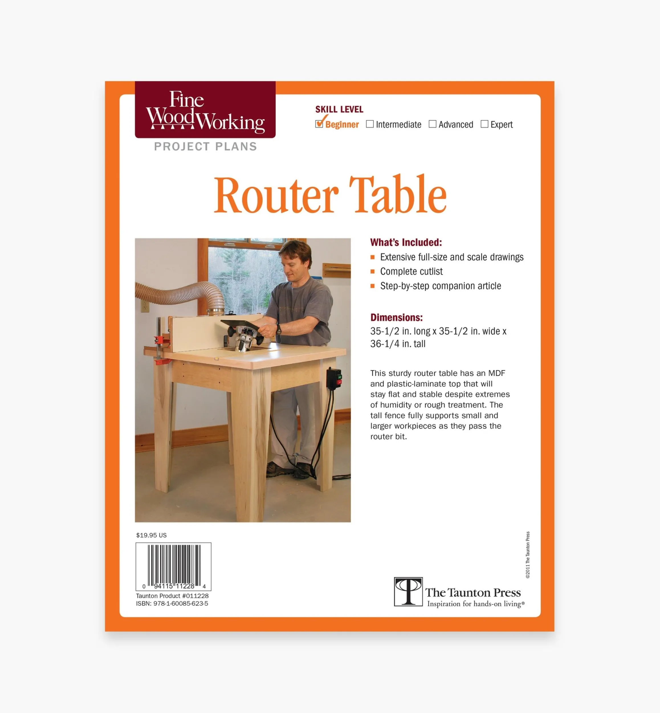 Lee Valley Plans>Router Table Plan
