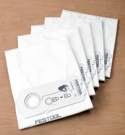 Lee Valley Workshop>Selfclean Filter Bags For Festool MINI, MIDI And CT 15 Dust Extractors