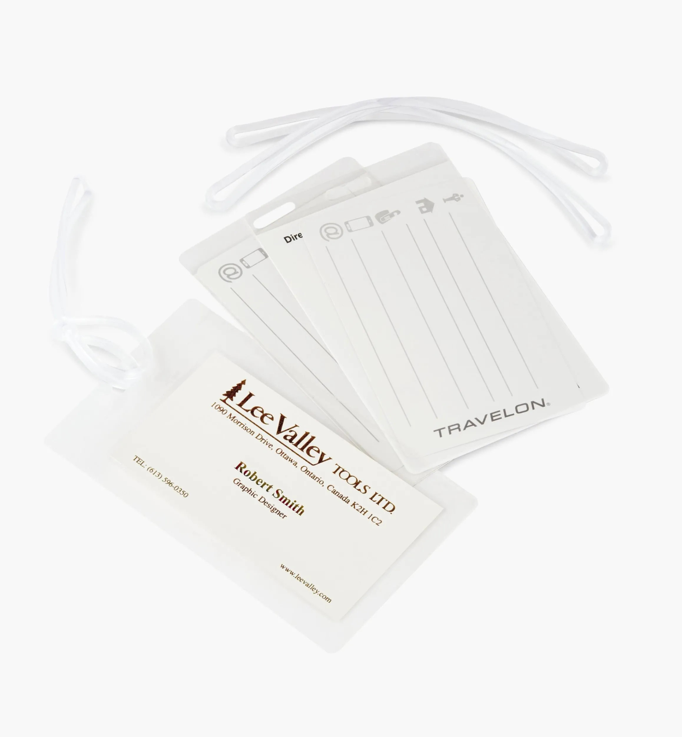 Lee Valley Travel>Self-Laminating ID Tags