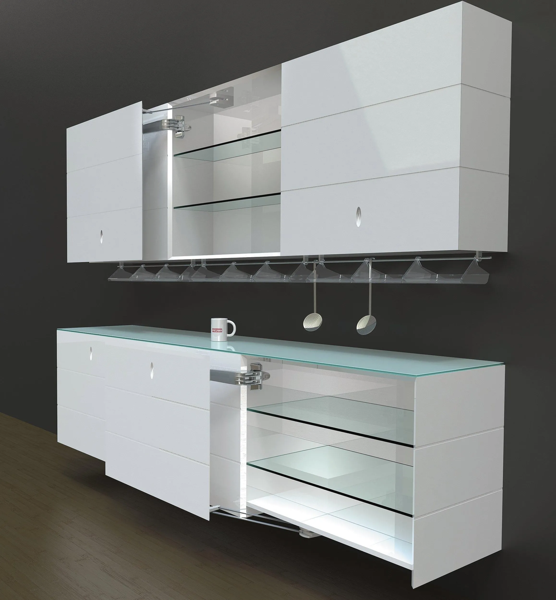 Lee Valley Mechanisms>Servetto Galley Door Mechanisms