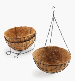 Lee Valley Container Gardening>Set Of 3 Hanging Baskets
