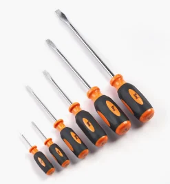 Lee Valley Screwdrivers>Set Of 6 Slot Screwdrivers, #0 - #12 Screws