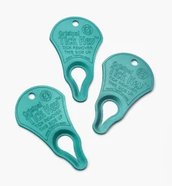 Lee Valley Pest Control>Set Of 3 Tick Key Tick Removers