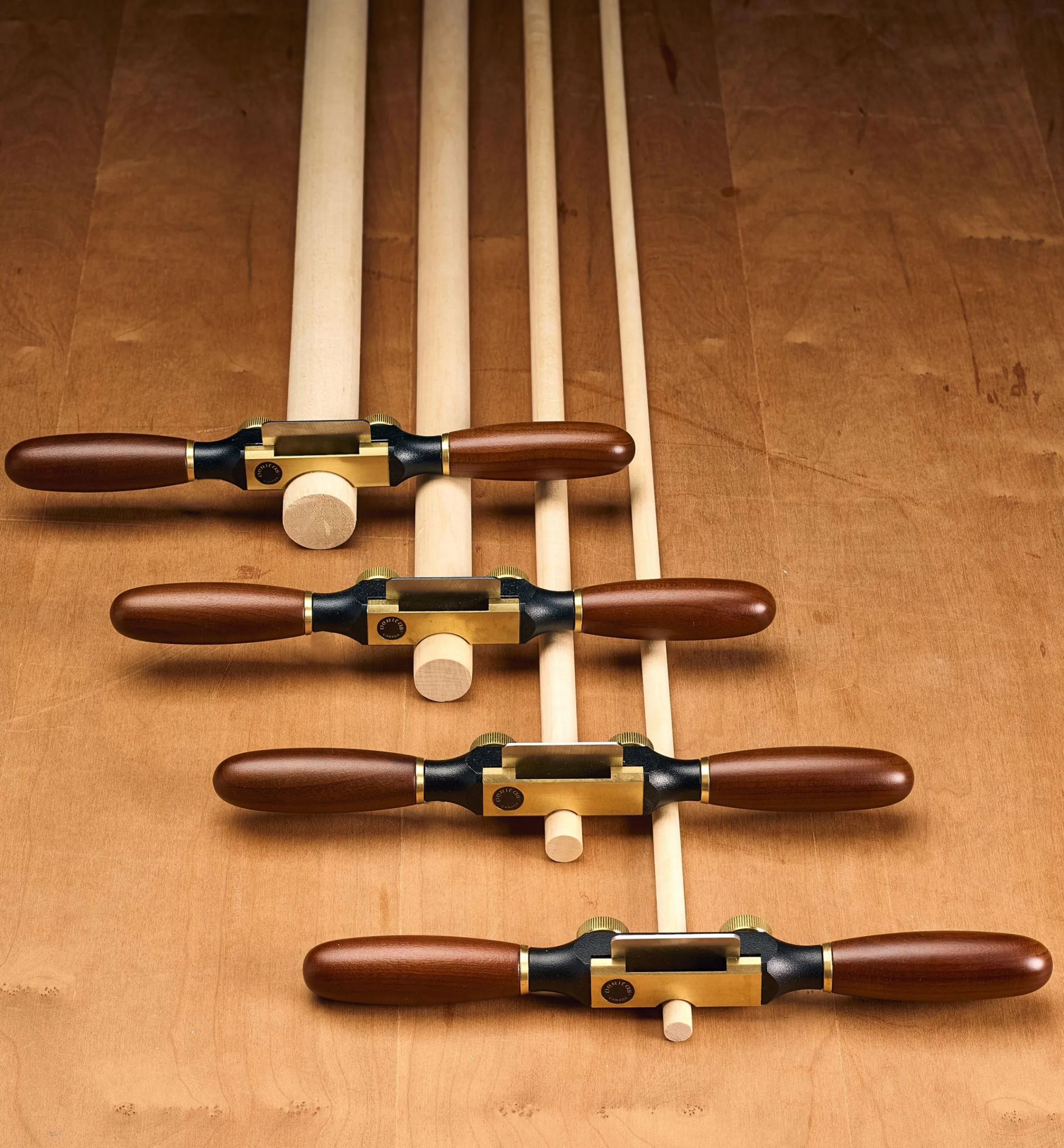 Lee Valley Scrapers>Set Of 4 Veritas Chair Devils