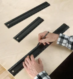 Lee Valley Marking & Measuring>Set Of 3 Veritas Imperial Shop Rules