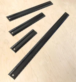 Lee Valley Marking & Measuring>Set Of 4 Veritas Imperial Shop Rules