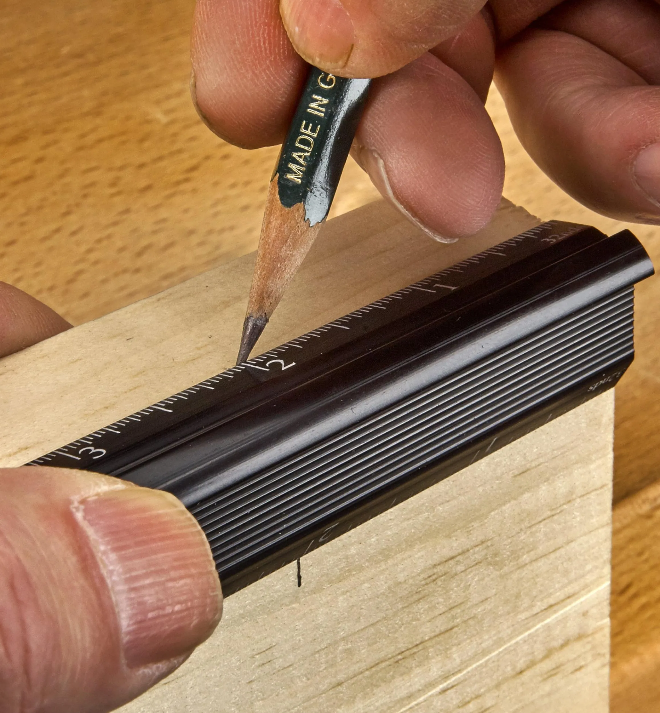 Lee Valley Marking & Measuring>Set Of 3 Veritas Imperial Edge Rules