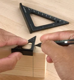 Lee Valley Marking & Measuring>Set Of 3 Veritas Imperial Pocket Layout Squares