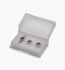 Lee Valley Turning>Set Of Replacement Tips For Carbide-Tipped Turning Tools