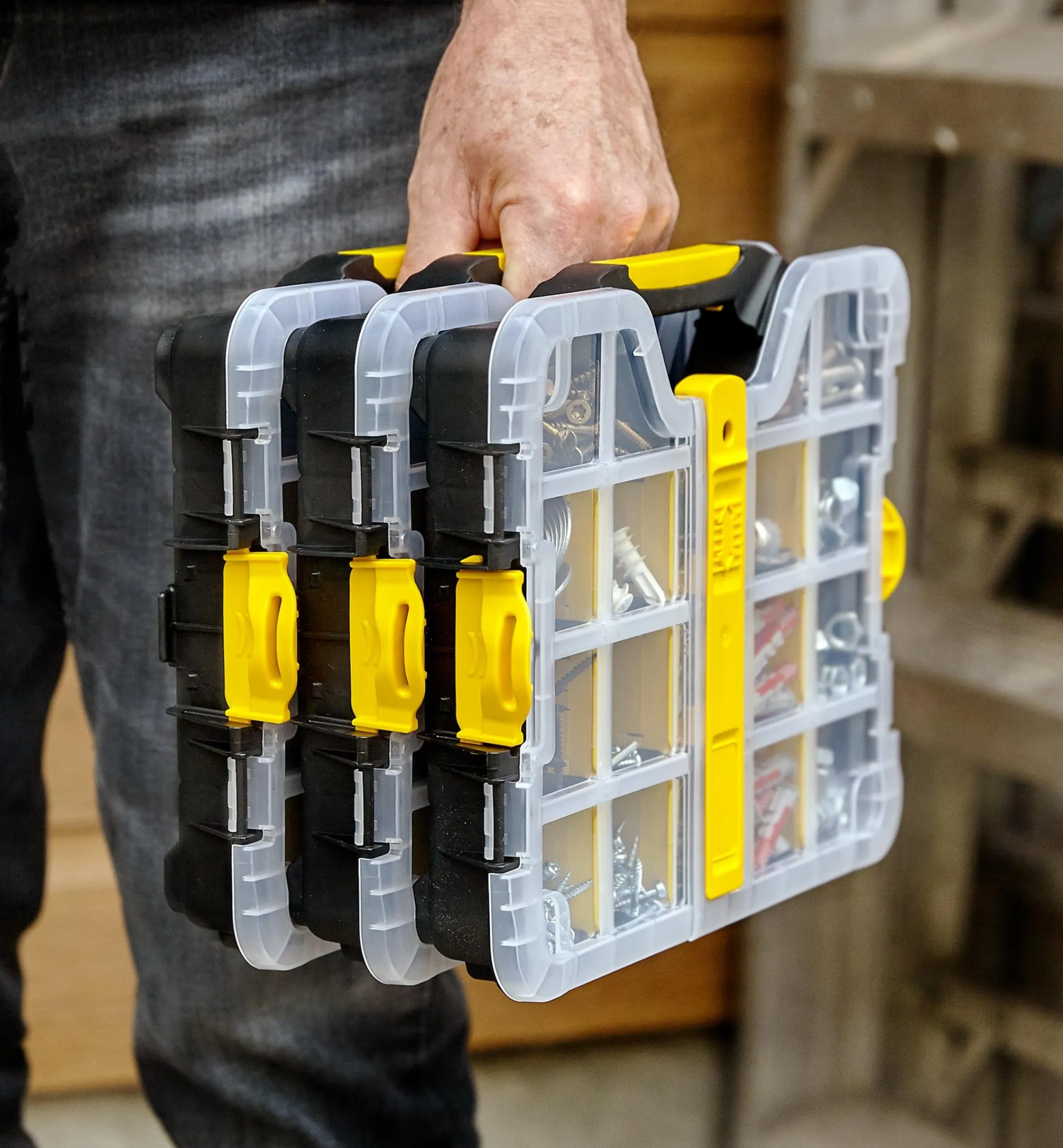 Lee Valley Storage Organization>Set Of Three 9" × 11" Allit Clip Cases