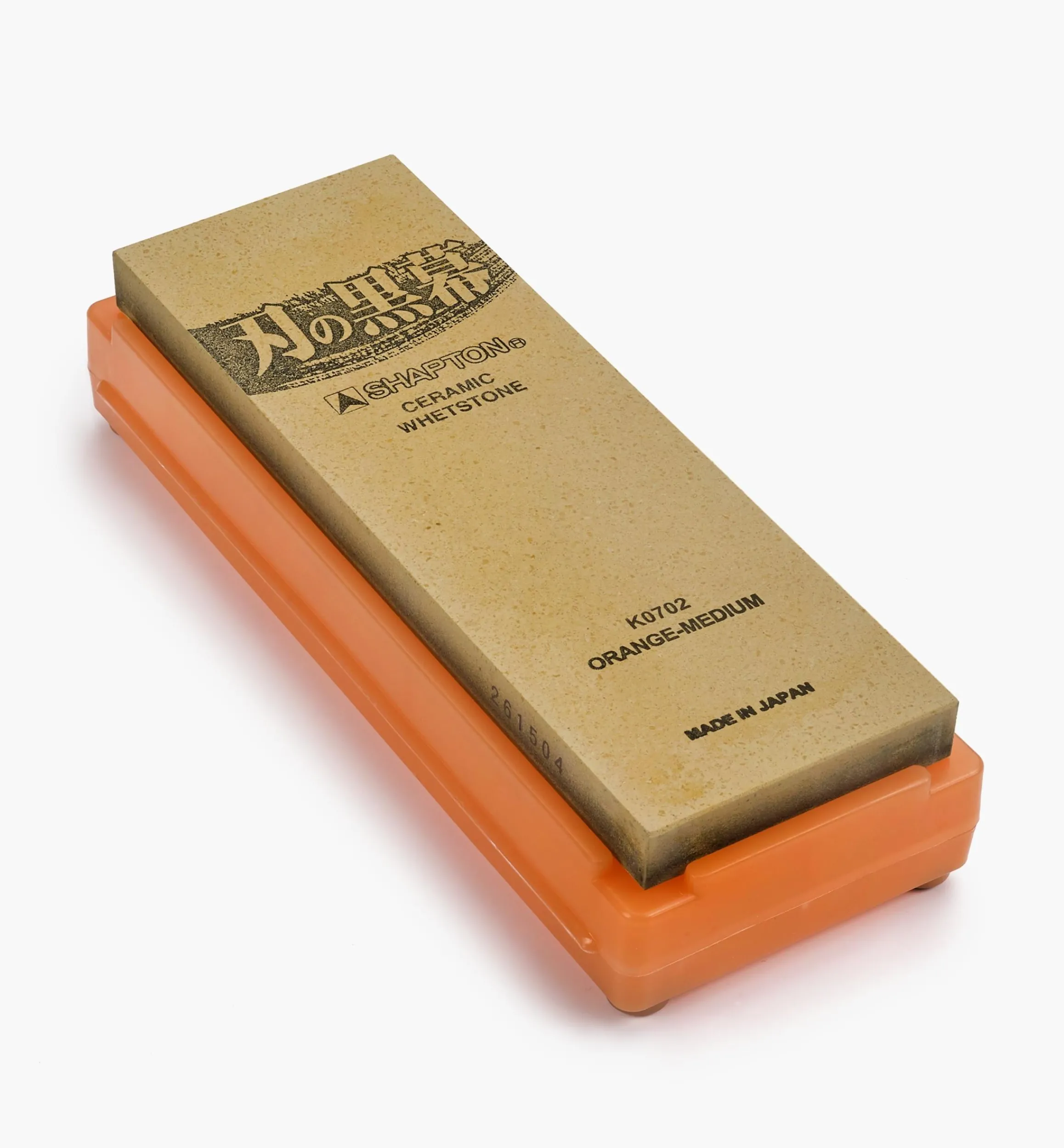 Lee Valley Sharpening>Shapton 1000x Orange Ha-No-Kuromaku Ceramic Stone