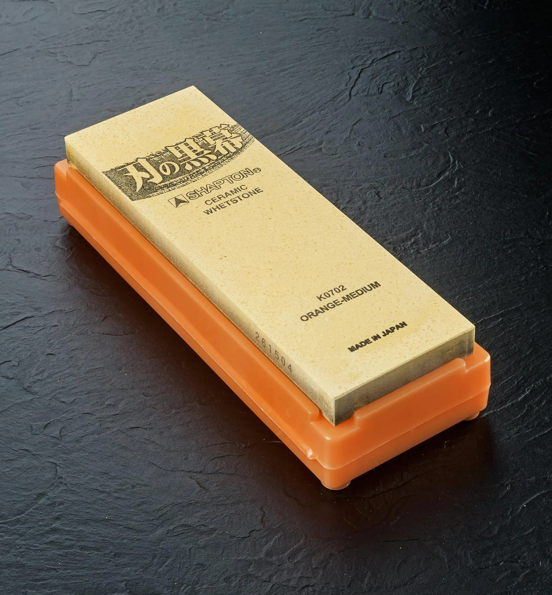 Lee Valley Sharpening>Shapton 1000x Orange Ha-No-Kuromaku Ceramic Stone