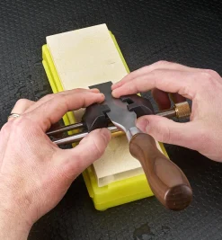 Lee Valley Sharpening>Shapton 12,000x Yellow Ha-No-Kuromaku Ceramic Stone