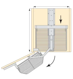 Lee Valley Kitchen Hardware>12-Shelf Larder Unit