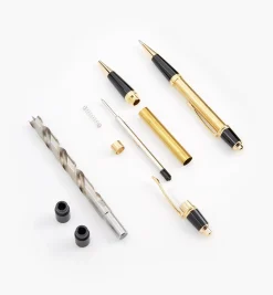 Lee Valley Project Supplies>Sierra Button-Click Pen Starter Set