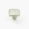 Lee Valley Knobs>Simple Pewter Square Knob