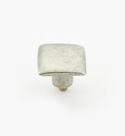 Lee Valley Knobs>Simple Pewter Square Knob
