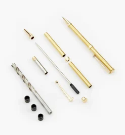 Lee Valley Project Supplies>Slim-Style Greek Key Pen Starter Set