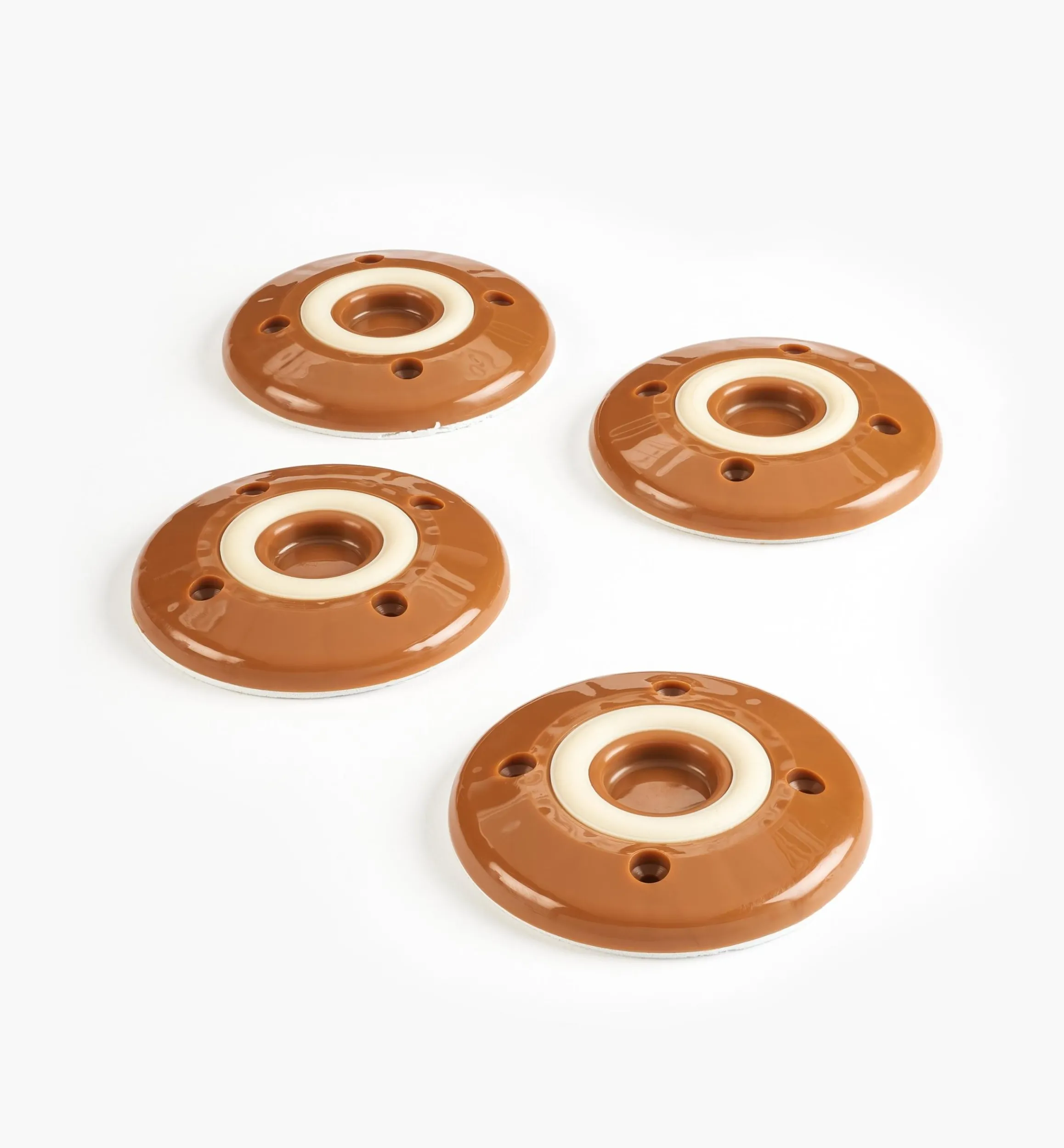 Lee Valley Glides>Slipstick Furniture Grippers, Caramel Color