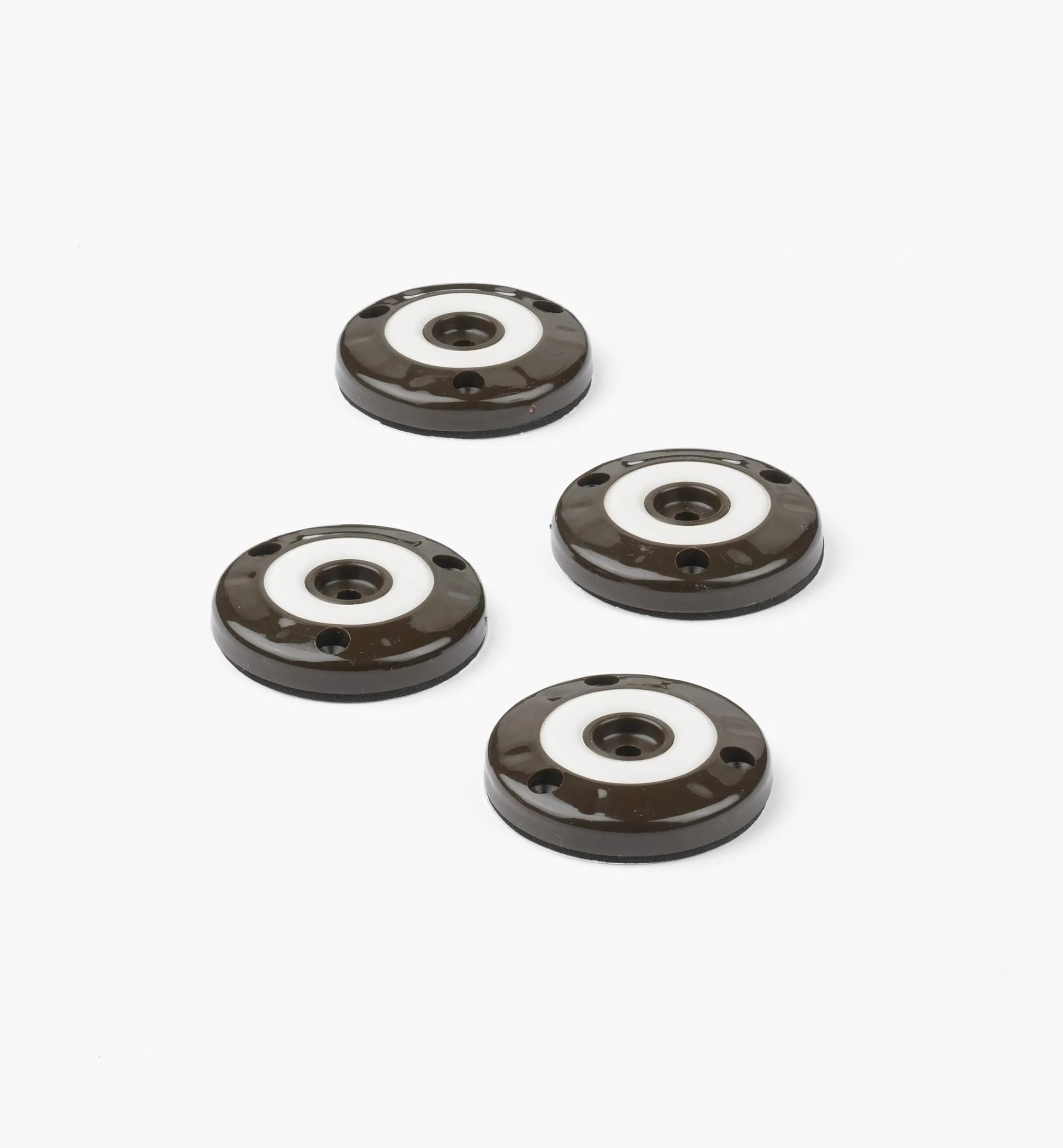 Lee Valley Glides>Slipstick Furniture Grippers, Chocolate Color