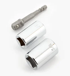 Lee Valley Hand Tools>Sockets & Adapter Set For Veritas Dowel & Tenon Cutters