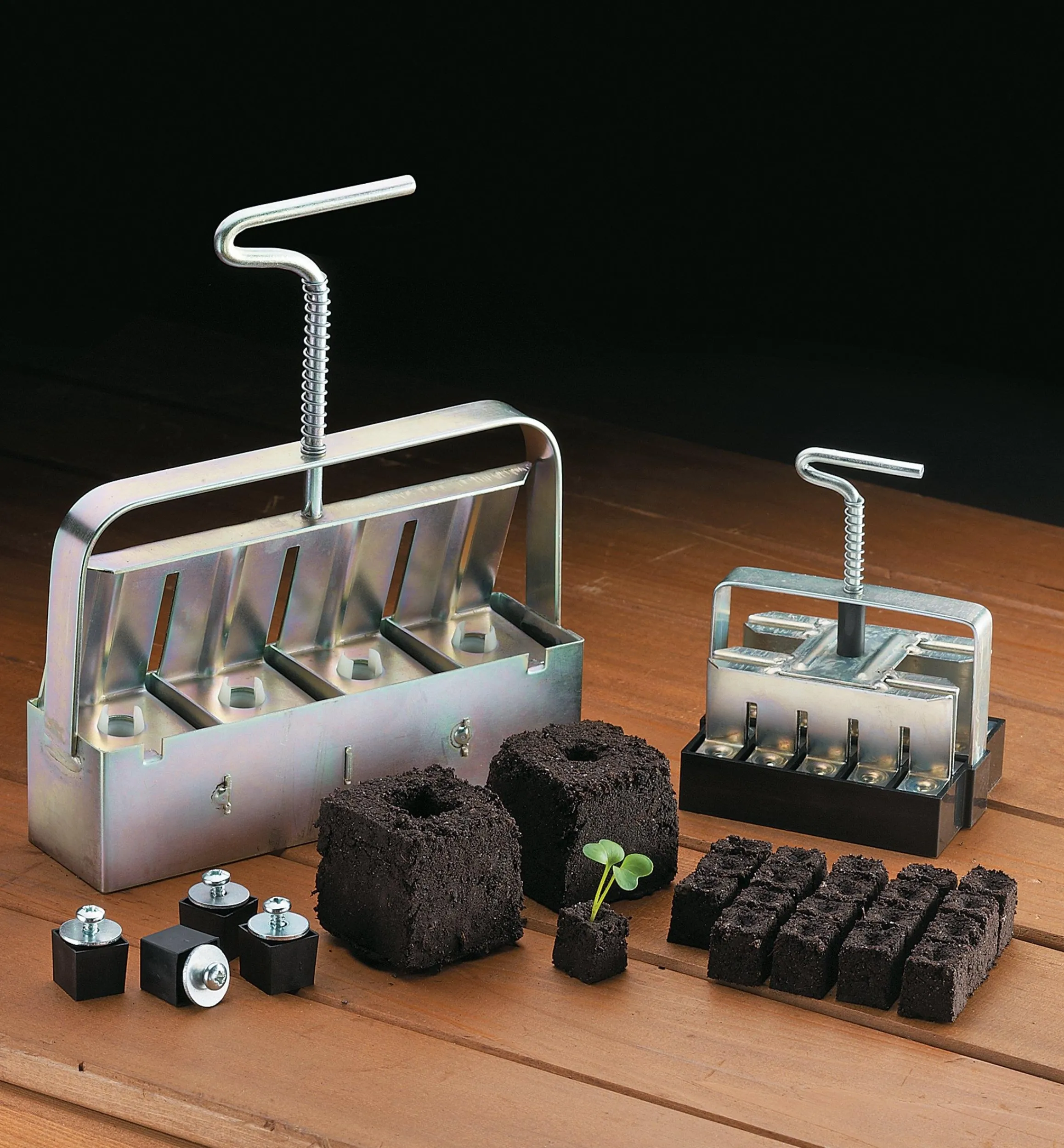 Lee Valley Seed Starting>Soil Cube & Block Molds Set