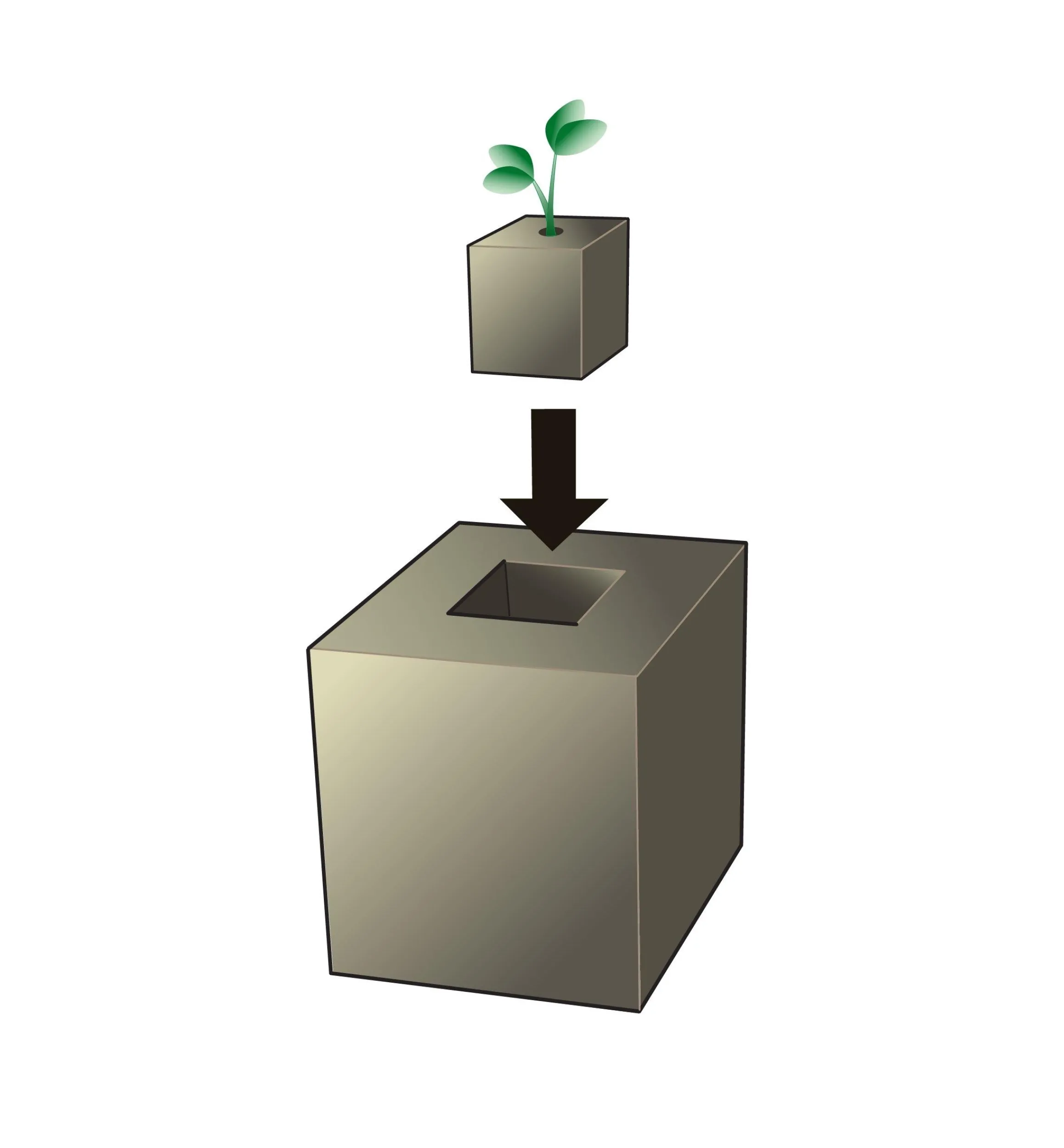 Lee Valley Seed Starting>Soil Cube & Block Molds Set