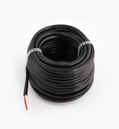 Lee Valley Lighting>Solid-Core Two-Conductor Outdoor-Rated Wire For LED Lighting (12V)