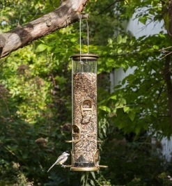 Lee Valley Birding>Songbird Quick-Clean Tube Feeders