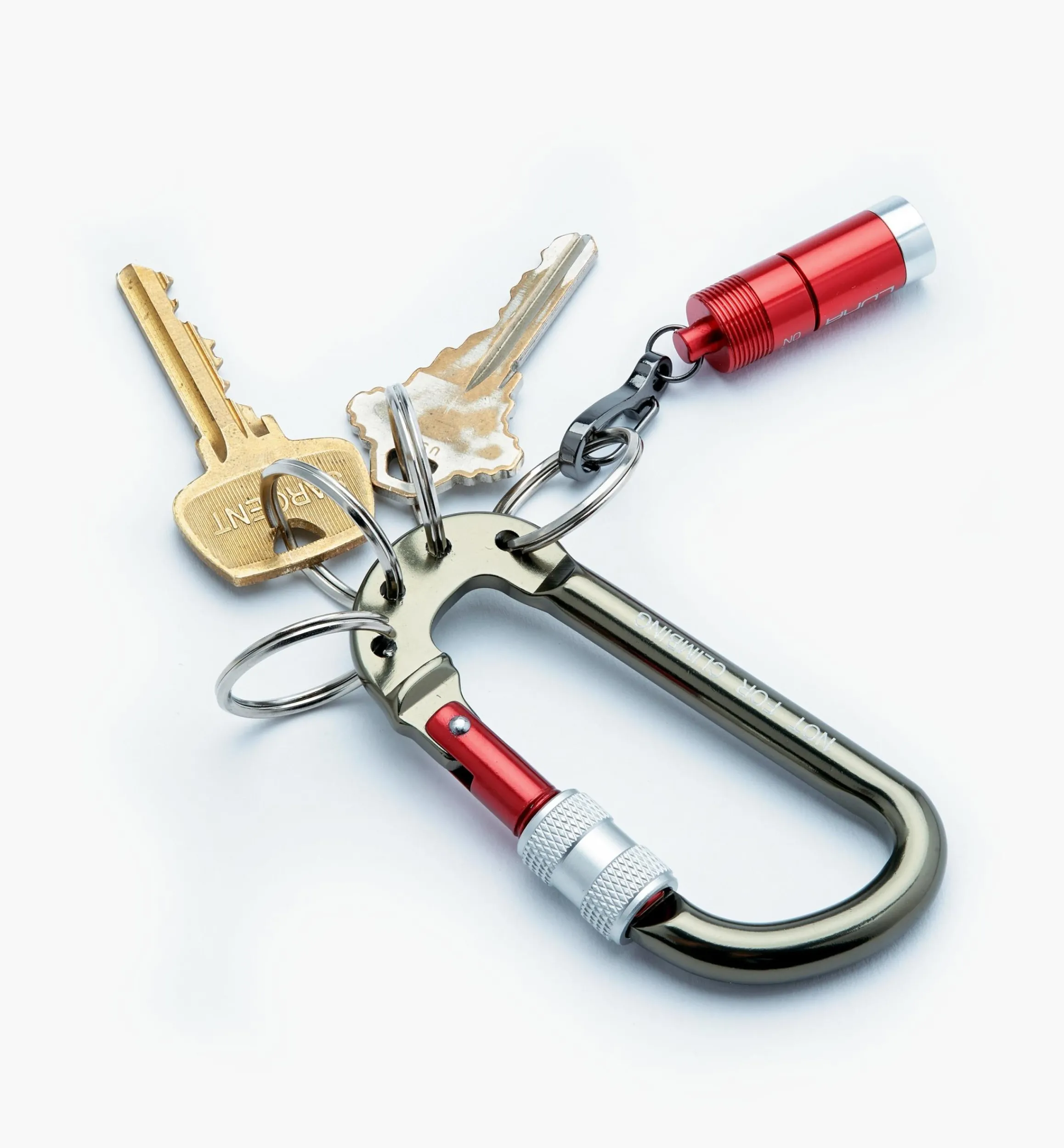 Lee Valley Storage & Organization>Split-Ring Carabiners