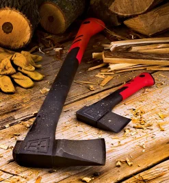 Lee Valley Hand Tools>Splitting & Camping Axe Set