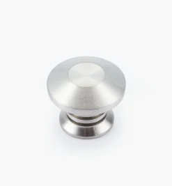 Lee Valley Knobs>Stainless-Steel Ringed Knobs