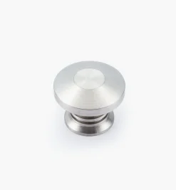 Lee Valley Knobs>Stainless-Steel Ringed Knobs
