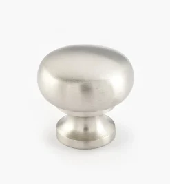 Lee Valley Knobs>Stainless-Steel Round Plain Knob