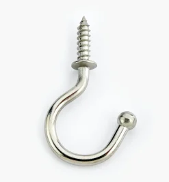 Lee Valley Hooks>Stainless-Steel Wire Hanging Hooks