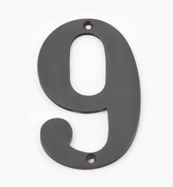 Lee Valley Architectural Hardware>Standard Cast Brass House Numbers