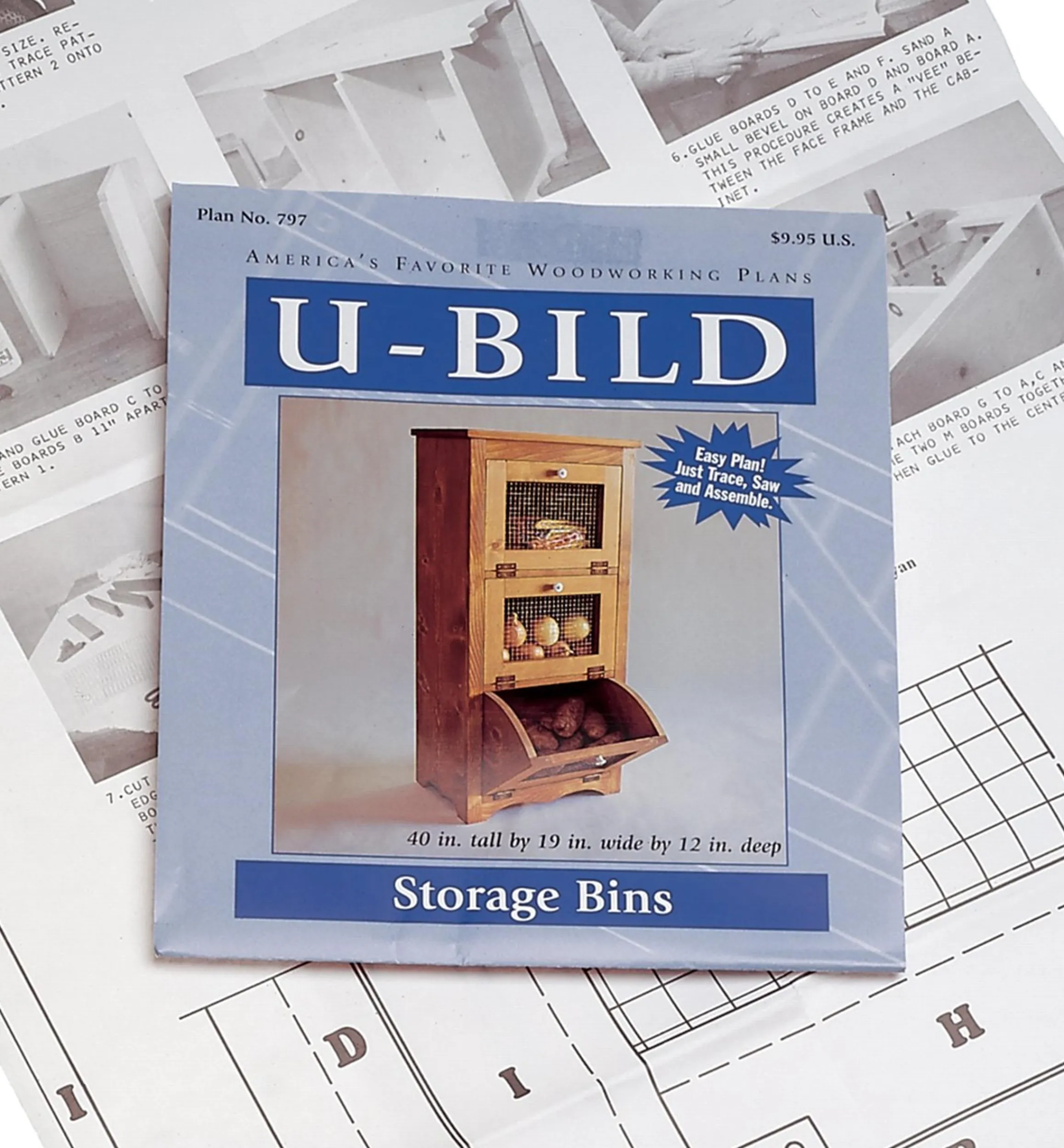 Lee Valley Plans>Storage Bin Plan