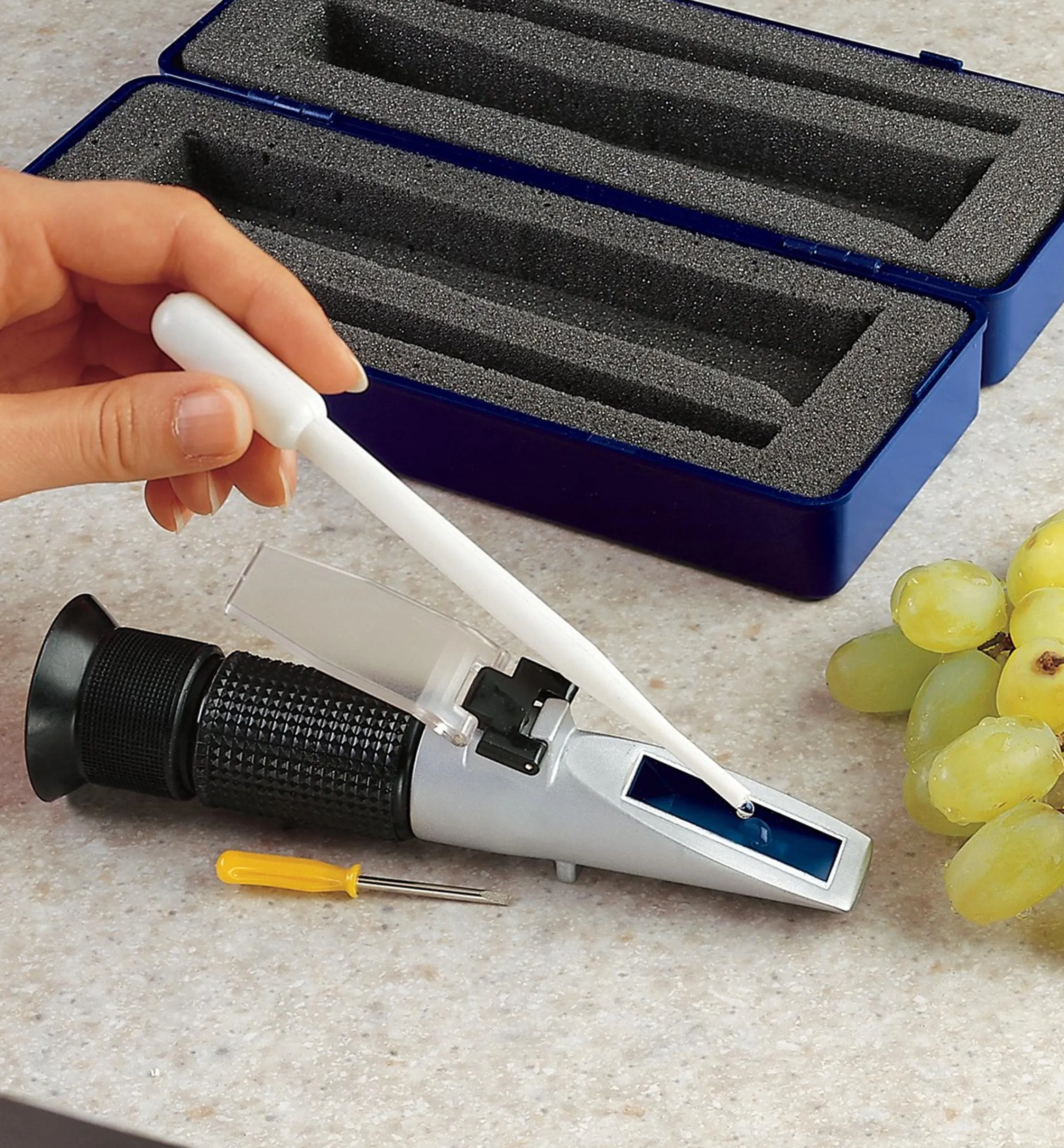 Lee Valley Harvesting>Sugar Tester (Brix Refractometer)