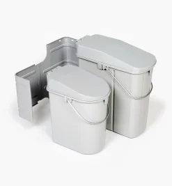 Lee Valley Composting|Composting>Swing-Out Dual Waste Bin