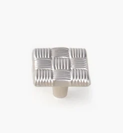 Lee Valley Knobs>Tapestry Square-Weave Cabinet Knob