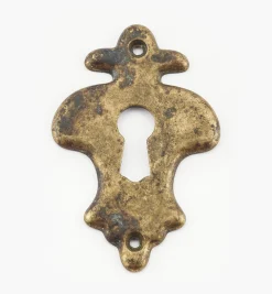 Lee Valley Escutcheons>18th Century Keyhole Escutcheon