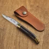 Lee Valley Knives>The Laguiole Knife With Leather Case