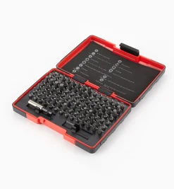 Lee Valley Screwdrivers>The 99-Piece Not-So-Common Bit Set