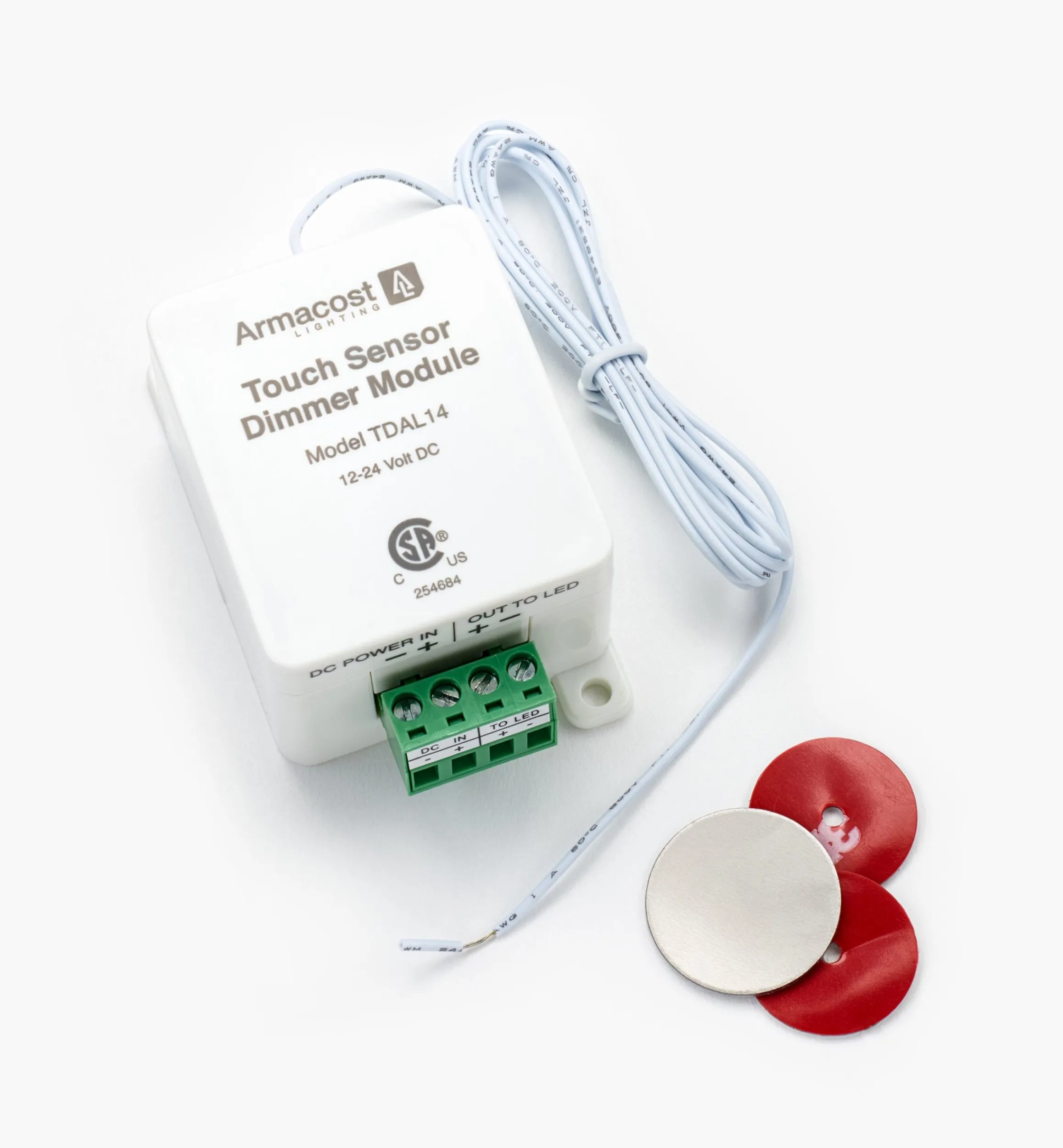 Lee Valley Lighting>Touch-Sensor Dimmer Switch For LED Lighting