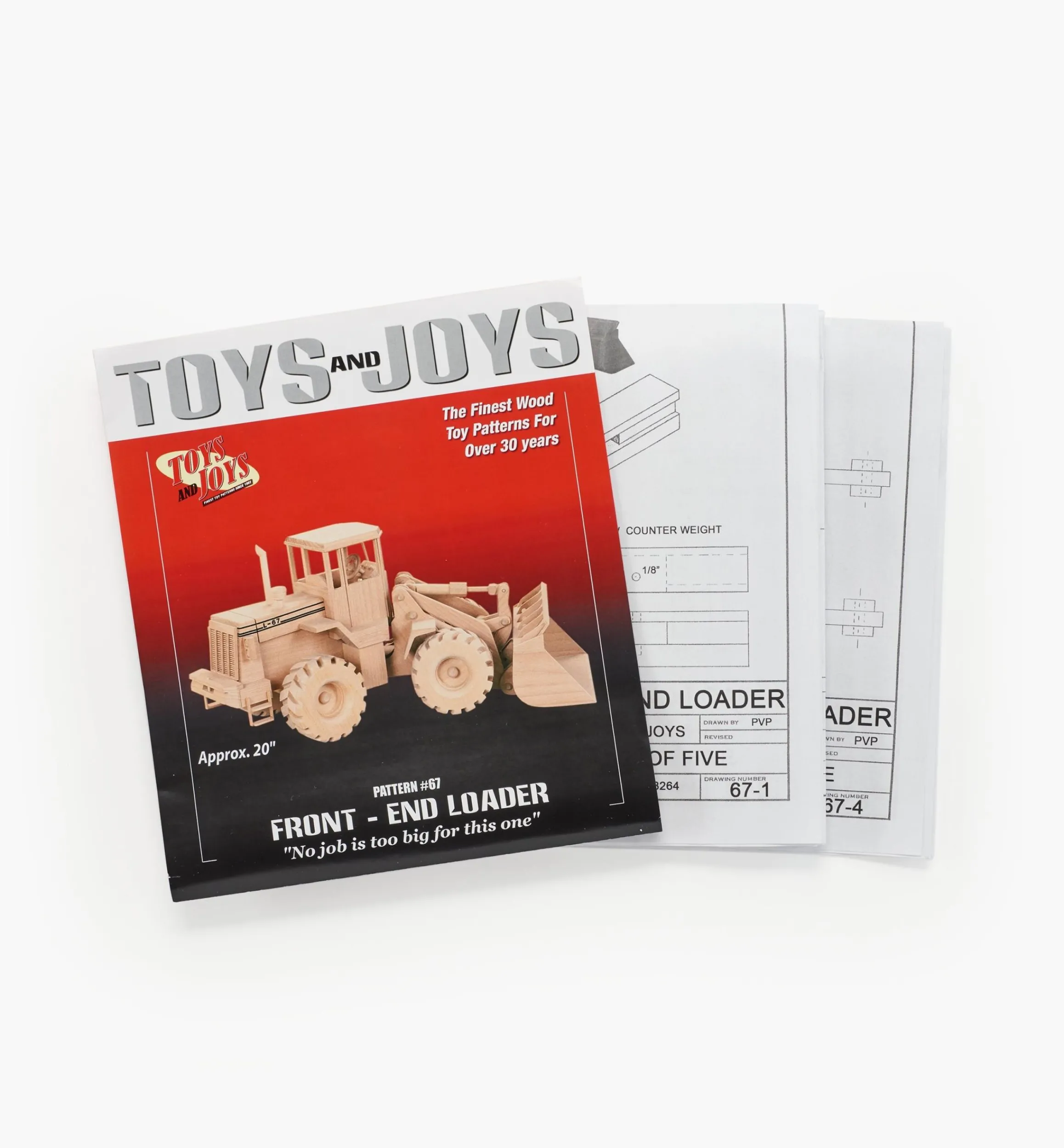 Lee Valley Plans>Toy Front-End Loader Plan