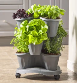 Lee Valley Container Gardening>Triple Planter